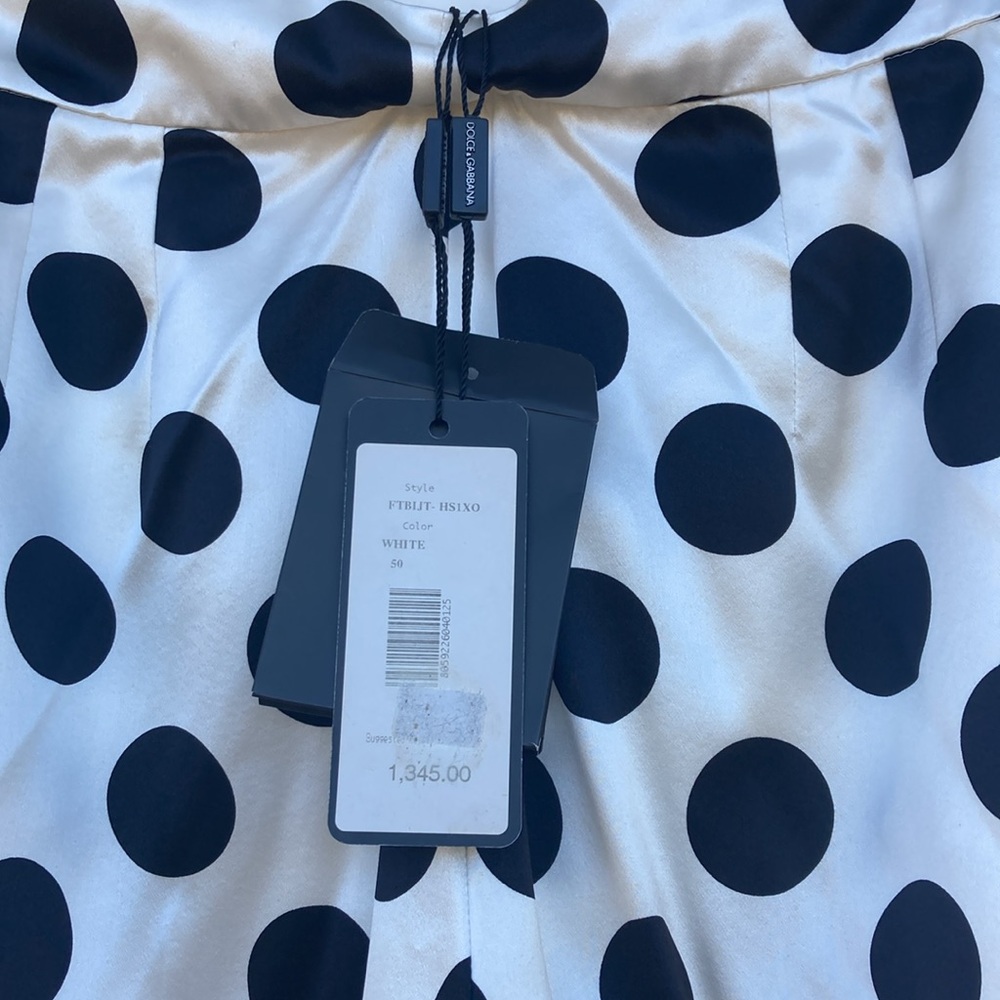 Dolce Gabbana capri silk pants NWT 50 14 XL - Picture 7 of 8